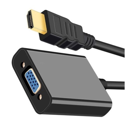 PRZEJŚCIÓWKA HDMI na VGA KONWERTER Z HDMI NA VGA