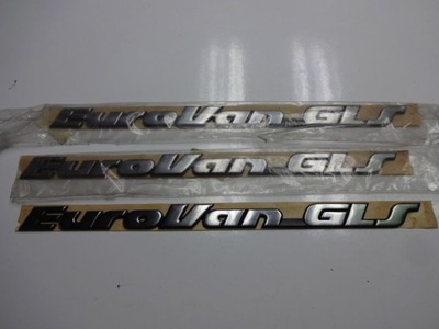 Emblemat znaczek ''EurovanGLS'' Oryginał VW Nowy