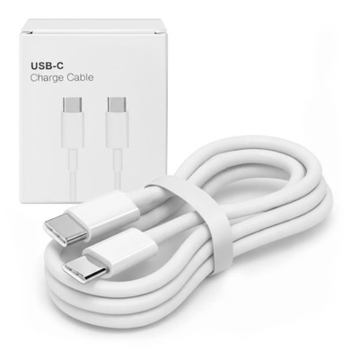KABEL SZYBKIEGO ŁADOWANIA USB-C do USB-C 1metr PRZEWÓD DO ŁADOWANIA