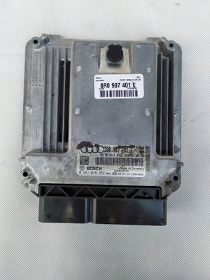 Audi бортовой компьютер ecu 8r0907401e фото №1