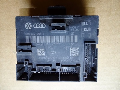 Audi a4 a5 модуль блок керування двері 8t0 959 792 j фото №1