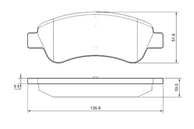 STARLINE КОЛОДКИ ТОРМОЗНЫЕ CITROEN XSARA 00- PEUGEOT 307 PARTNER 02-