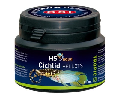 HS OSI CICHLID PELLETS S 100ml/40g PIELĘGNICE