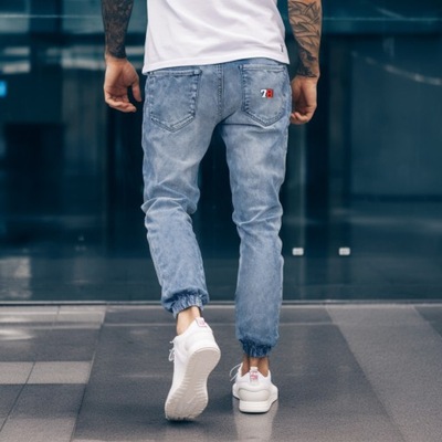 Męskie Spodnie Moro M78 Jeans Jogger M