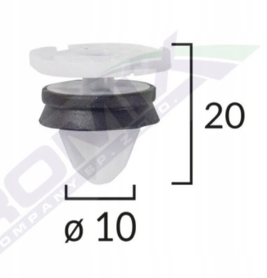 КЛИПСА ДВЕРНЫЕ КАРТЫ 5SZT DO DS DS 5