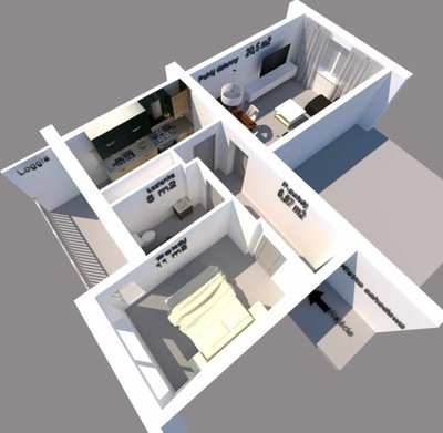 Mieszkanie, Gorlice, Gorlicki (pow.), 51 m²