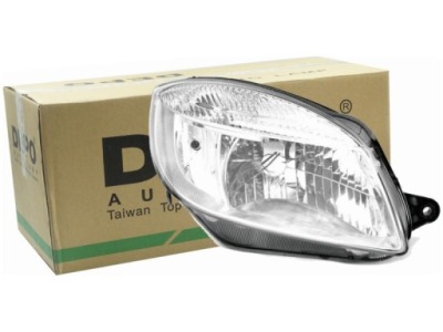 Лампа фара правий skoda roomster 06-15 fabia ii mk2 06-14 фото №1