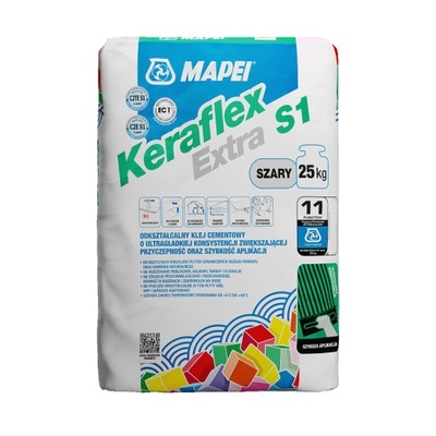 Klej Keraflex Extra Szary S1 Mapei 25kg