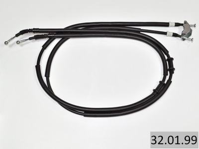 C22D67 LINEX CABLE FRENOS DE MANO PARTE TRASERA L/P (1647MM/1462MM/1665MM/1478MM, R  