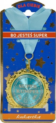 medal Super Kumpel prezent dla kolegi urodziny