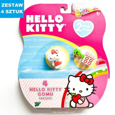 GUMKI SZKOLNE "HELLO KITTY" - 4 szt.