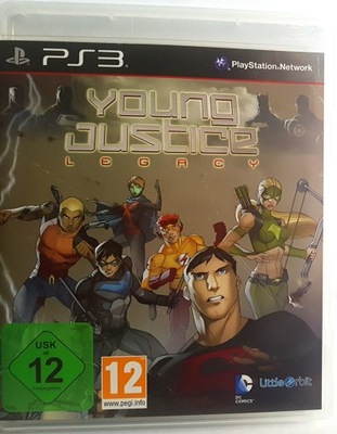 * YOUNG JUSTICE LEGACY PS3 * GRA JAK NOWA