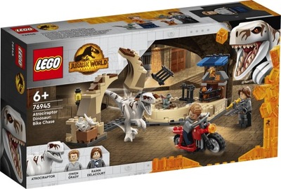 LEGO Jurassic World Atrociraptor Pościg 76945