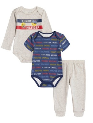 Zestaw ubrań Tommy Hilfiger dla chłopca Body 0 - 3 m