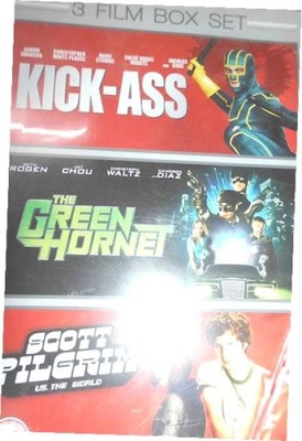 kick ass / the green hornet / scot pilgrim