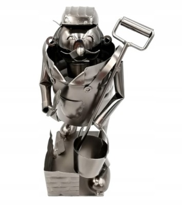 STOJAK METALOWY NA BUTELKĘ MAJSTER W167