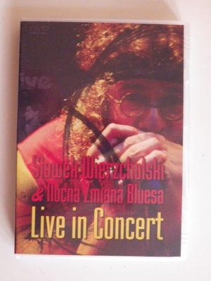 DVD - Koncert: Sławek Wierzcholski i Nocna Zmiana Bluesa - Live in Concert