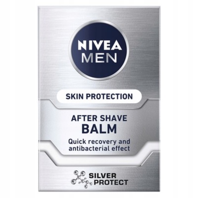 NIVEA BALSAM PO GOLENIU SILVER PROTECT 100ML