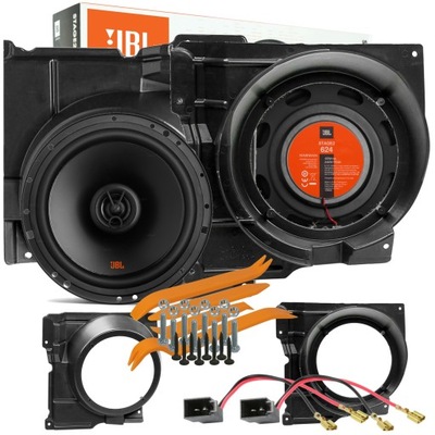 JBL STAGE2 624 ДИНАМИКИ VW POLO 6N2 ПЕРЕД ПРОСТАВКИ