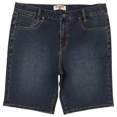 Spodenki BILLABONG młodzieżowe krótkie jeansowe szorty chłopięce r. 14 lat