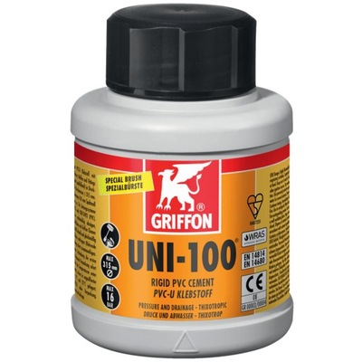 Griffon UNI100 klej do połączeń PVC i PVC-U 250ml