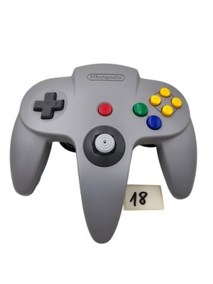 ORYGINALNY PAD NINTENDO 64 SZARY