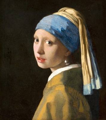 Jan Vermeer - Dziewczyna z perłą OBRAZ NA PŁÓTNIE