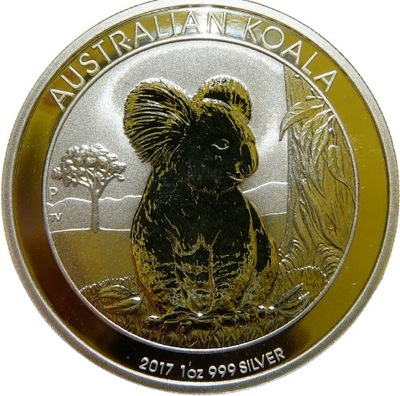 DOLLAR AUSTRALIA 2017 AUSTRALIJSKI MIŚ KOALA NIEDŹWIEDŹ