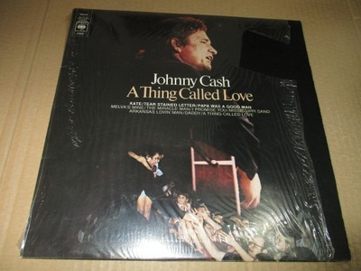 JOHNNY CASH A THING CALLED LOVE LP 1972 UK