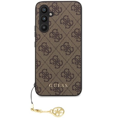 GUESS GUHCS23FEGF4GBR S23 FE S711 BRĄZOWY/BROWN HARDCASE 4G CHARMS COLLECTI