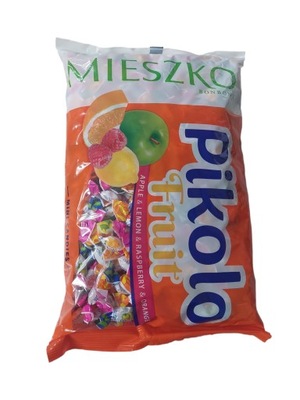 Cukierki Mieszko Pikolo Fruit 1kg owocowy