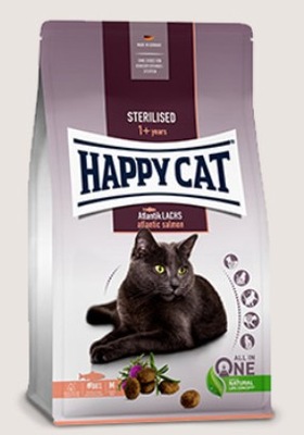 HAPPY CAT LACHS sterilised ŁOSOŚ 1,3Kg