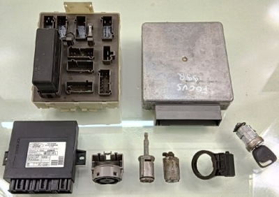 Ford focus mk1 98-04 r 1.8 tddi набор стартовый блок управления двигателя фото №1