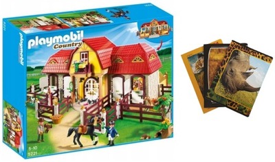 PLAYMOBIL 5221 DUŻA STADNINA KONI Z BOKSAMI