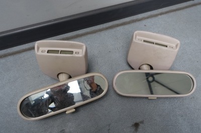 Vw new beetle зеркало внутреннее заднего вида часы фото №1