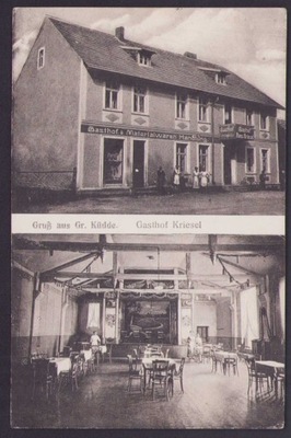 Gwda Wielka - Gross Kudde - Gastrof Kriesel 1916 r