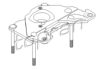 ПОДСТАВКА КАРБЮРАТОРА POLO 85-92,DERBY 85-91