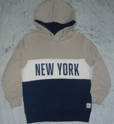 H&M bluza NEW YORK r.122/128