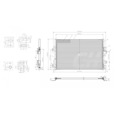 КОНДЕНСАТОР, КОНДИЦИОНЕР HART 607 802