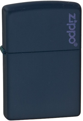 WRO zapalniczka Zippo 239ZL Navy Matte with Zippo Logo klasyczna matowa