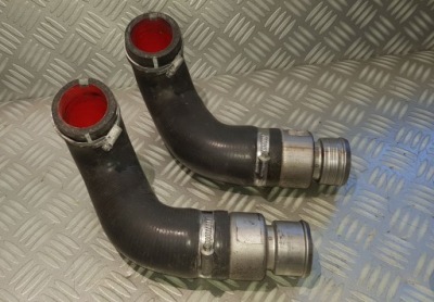 Jaguar xf x250 рестайлинг  пабтрубок  труба шланг интеркулер фото №1