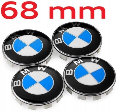 4X RATLANKIŲ DANGTELIAI BMW 68MM DANGTELIAI AKLIDANGČIAI RATLANKIO DANGTELIS DANGTELIS : RARLANKIŲ 36136783536 BN 