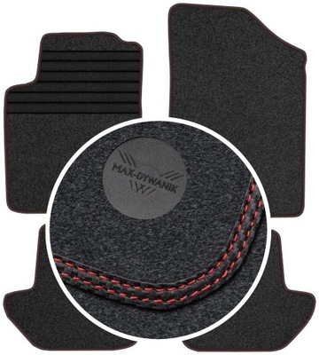 CITROEN C3 PLURIEL 2003-2010 ALFOMBRILLAS DE FELPA PARA COCHE  