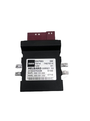 Блок управления насоса топлива bmw f20 7407514 фото №1