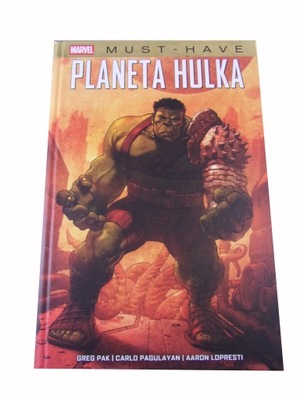 MARVEL MUST - HAVE 12. PLANETA HULKA z grafiką