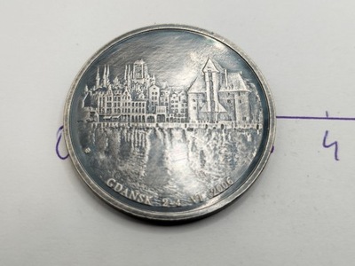 MEDAL II ŚWIATOWY ZJAZD GDAŃSZCZAN NR 633