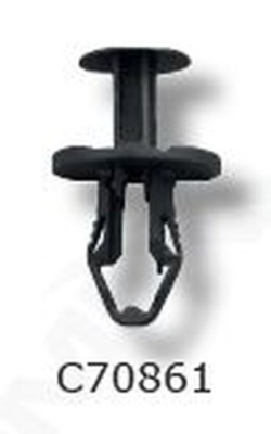 Штифт распорный tesla упаковка 10szt. romc70861 фото №1