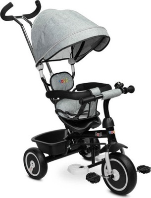 TOYZ ROWEREK 3-KOŁOWY BUZZ GREY