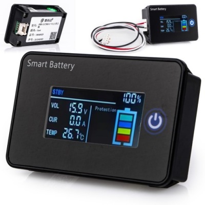 ZEWNĘTRZNY WYŚWIETLACZ LCD DO AKUMULATORÓW LiFePO4