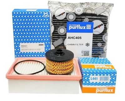 Набір фільтрів purflux - dacia duster 1.0 tce renault arkana 1.3 tce фото №1